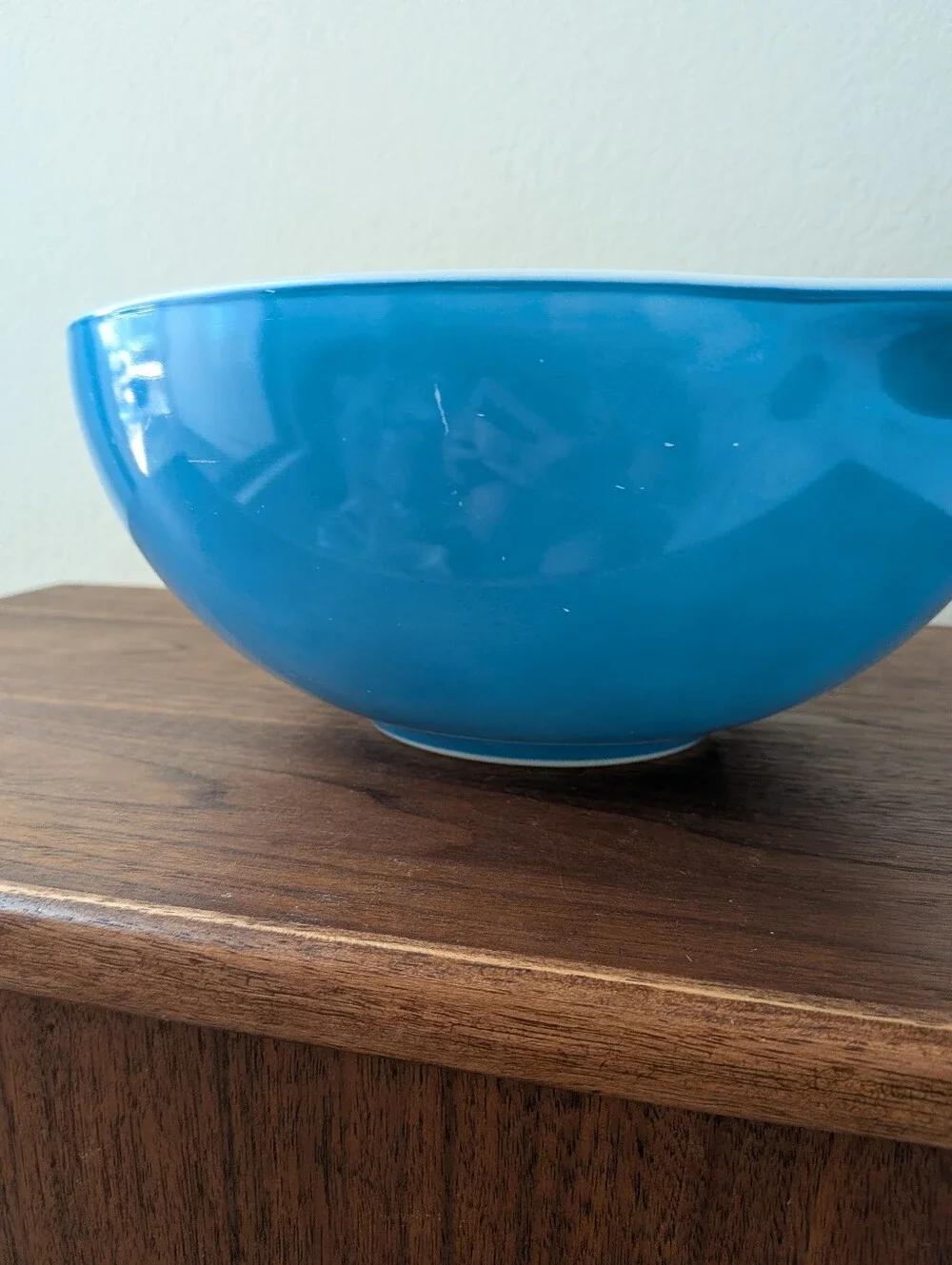 Pyrex Horizon Blue Cinderella Mixing Bowl 444 Qt Large Nesting Bowl